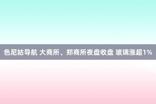 色尼姑导航 大商所、郑商所夜盘收盘 玻璃涨超1%